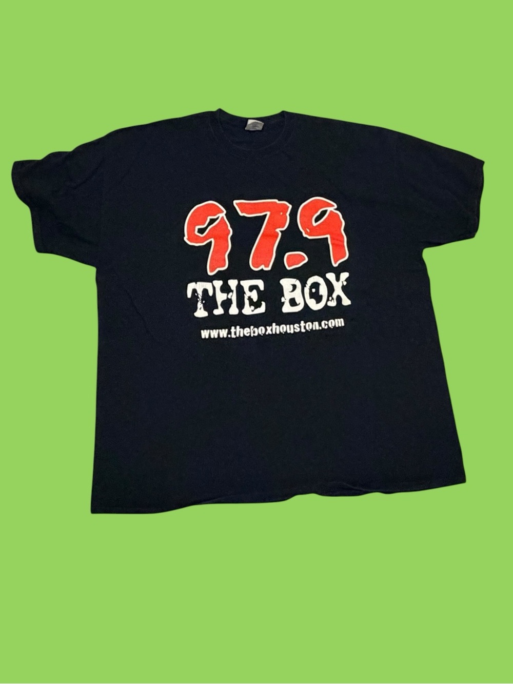 Vintage 97.9 The Box Shirt Y2K Houston Texas Rap Radio Station Shirt XXL